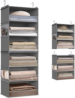Los mejores materiales para organizadores colgantes en la cabina
