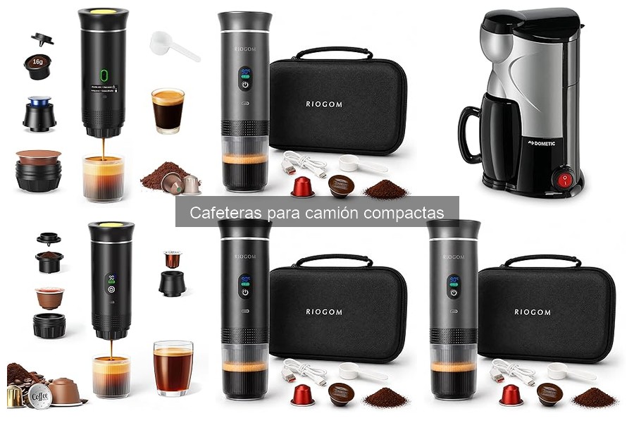 Alternativas a cafeteras compactas para camiones