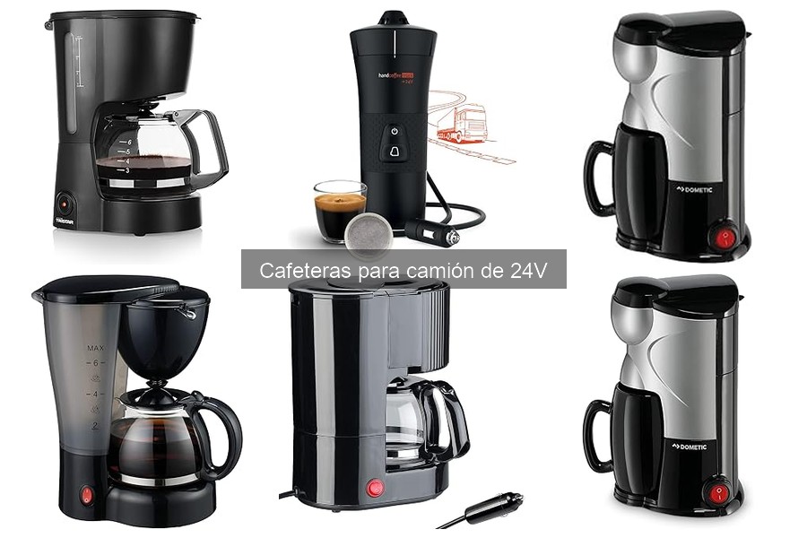 Alternativas a cafeteras de 24V para camioneros