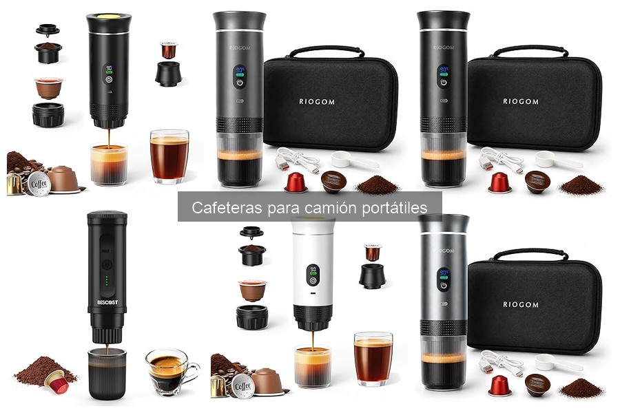 Alternativas a Cafeteras Portátiles para Camiones