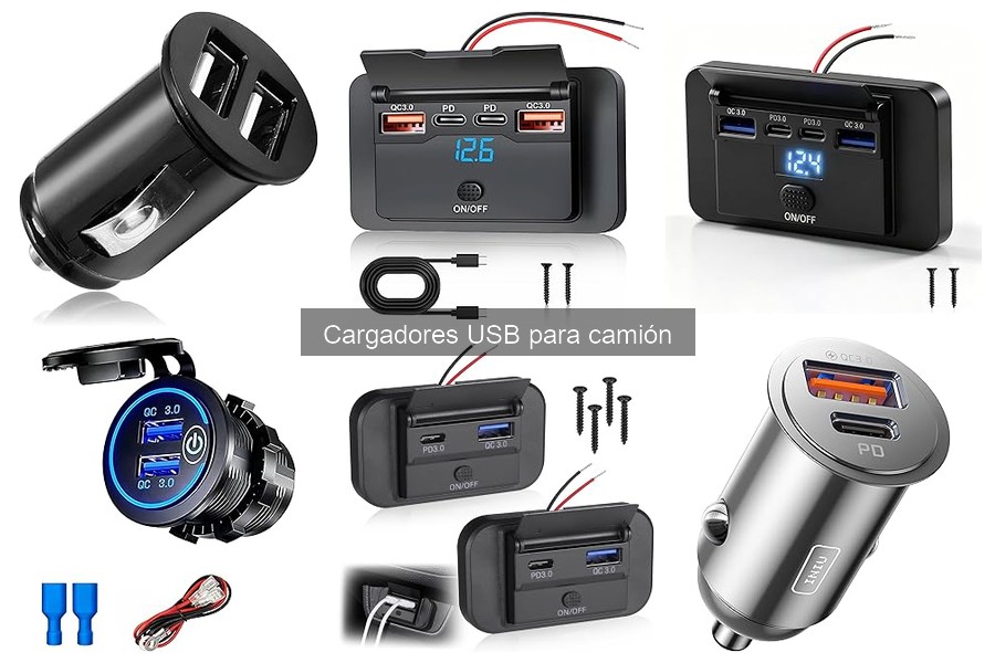 Alternativas a cargadores USB para camión: Mejores opciones
