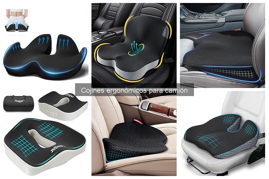 Alternativas a cojines ergonómicos para camiones