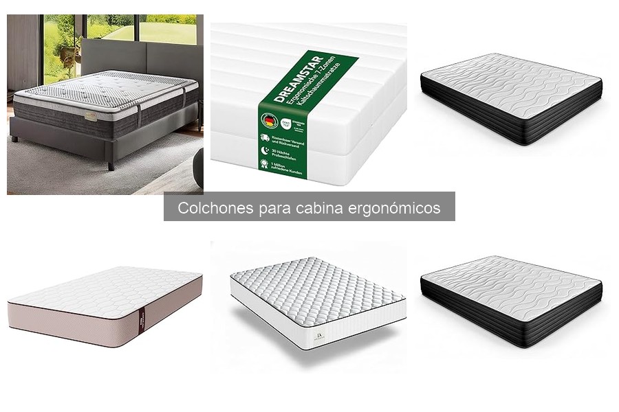 Alternativas a colchones ergonómicos para cabina de camión