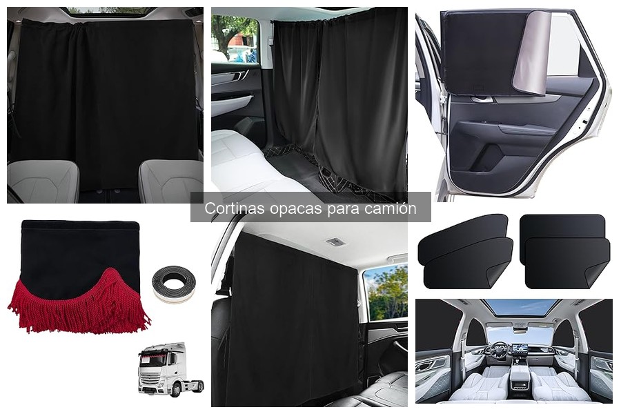 Alternativas a cortinas opacas para camiones: soluciones efectivas