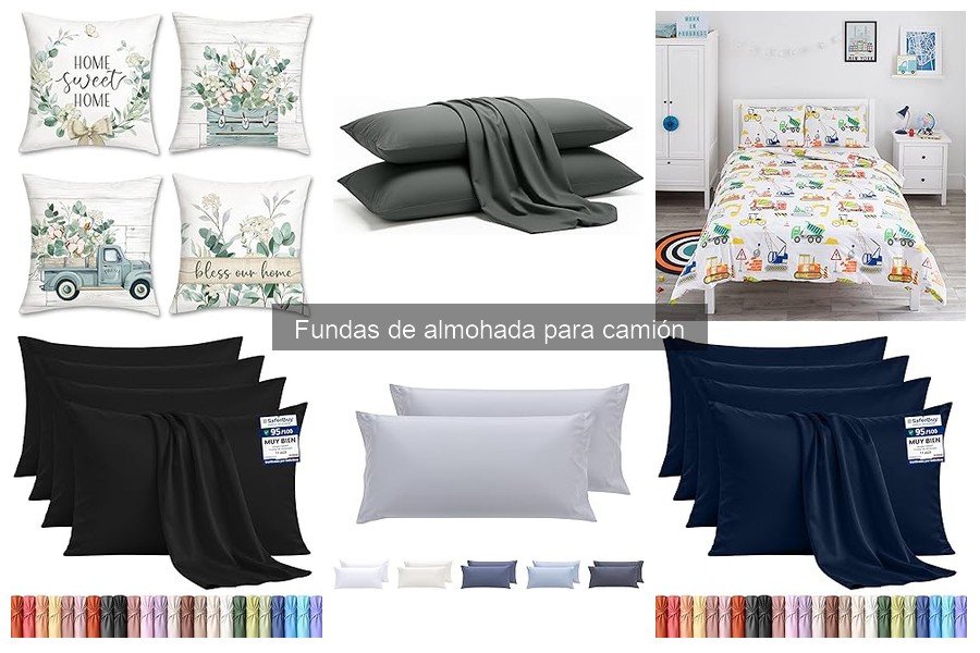 Alternativas a fundas de almohada para camión: Soluciones prácticas