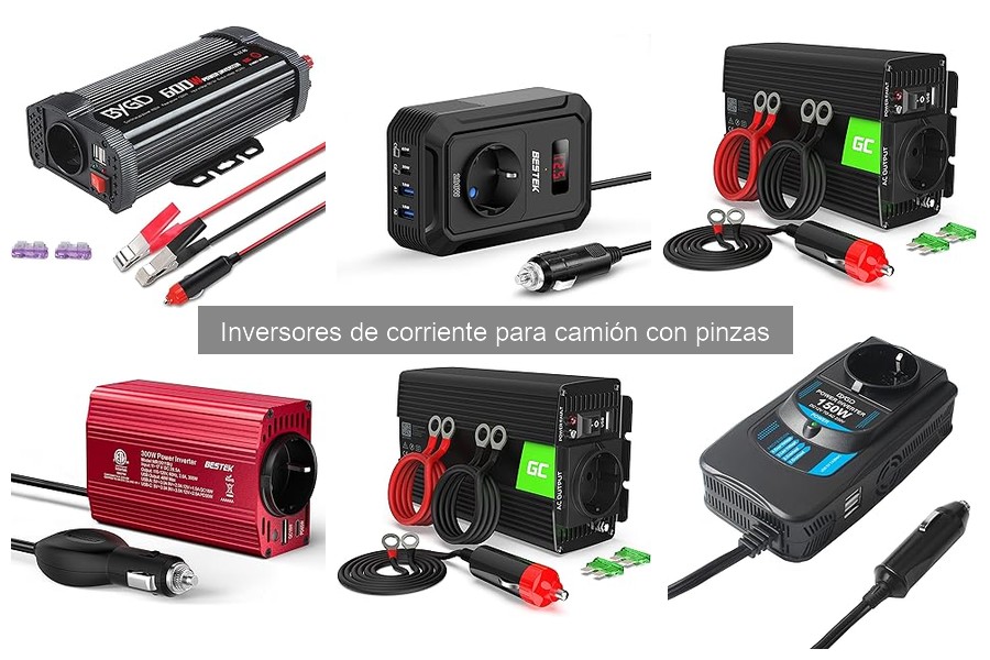 Alternativas a inversores de corriente con pinzas para camiones