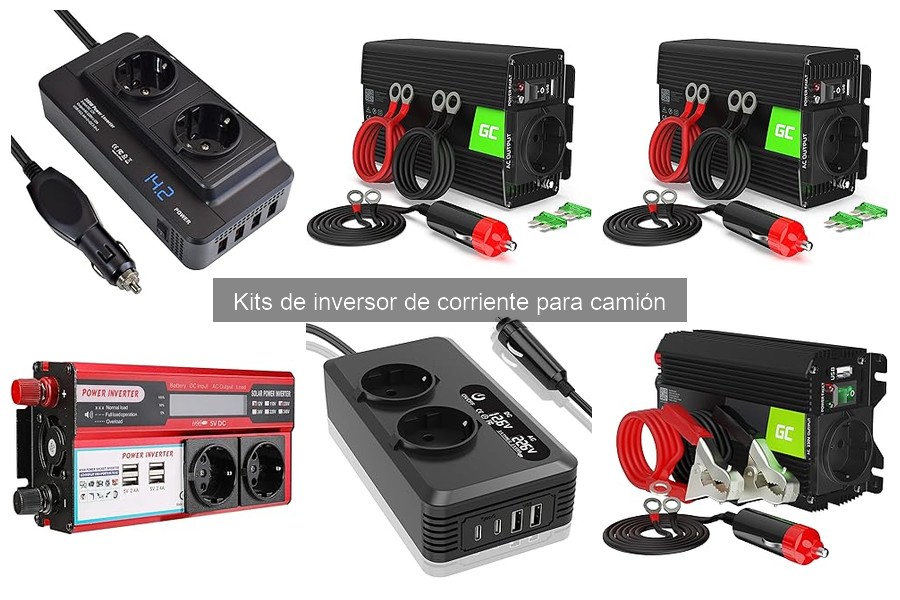 Alternativas a kits de inversor de corriente para camión