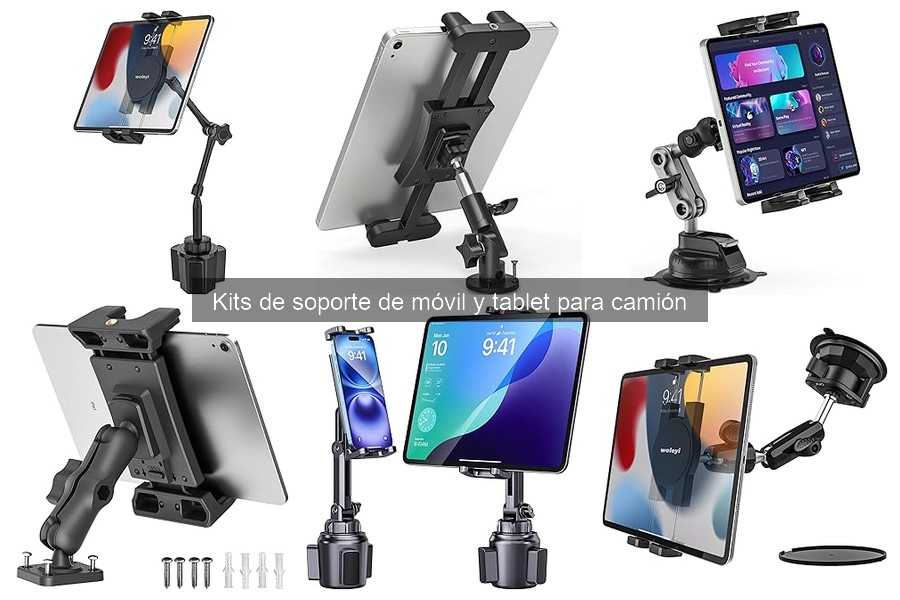 Alternativas a Kits de Soporte de Móvil y Tablet para Camión