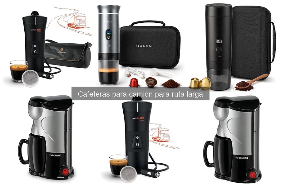 Alternativas a las cafeteras para camión en ruta larga