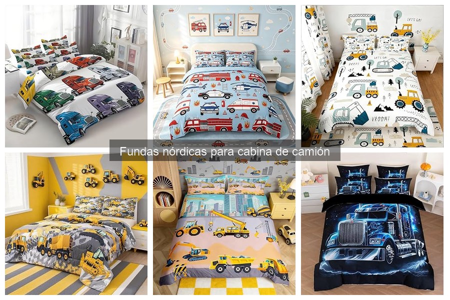Alternativas a las fundas nórdicas para cabina de camión