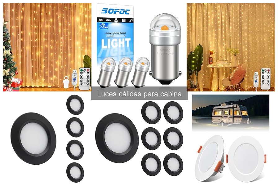 Alternativas a las luces cálidas en la cabina de camiones