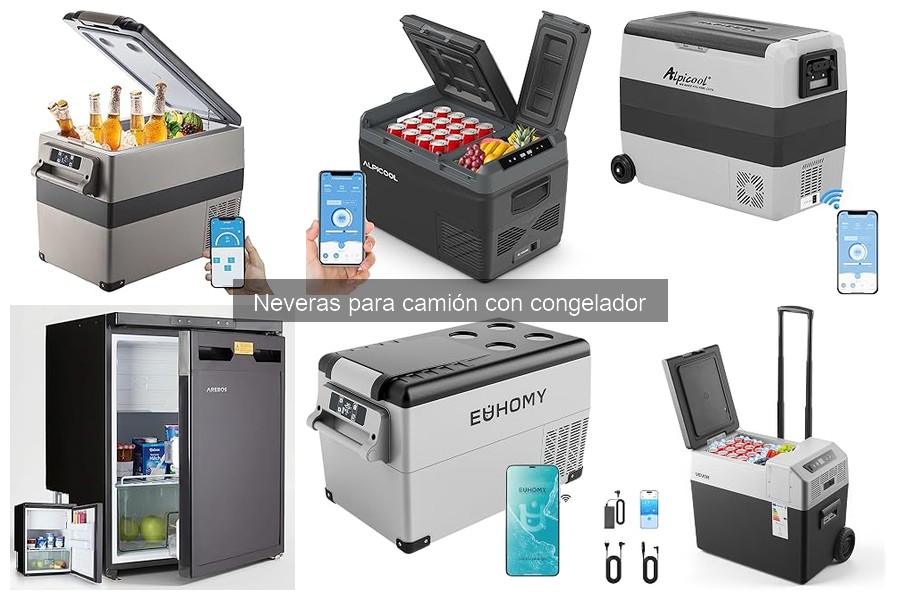 Alternativas a neveras para camión con congelador: opciones efectivas