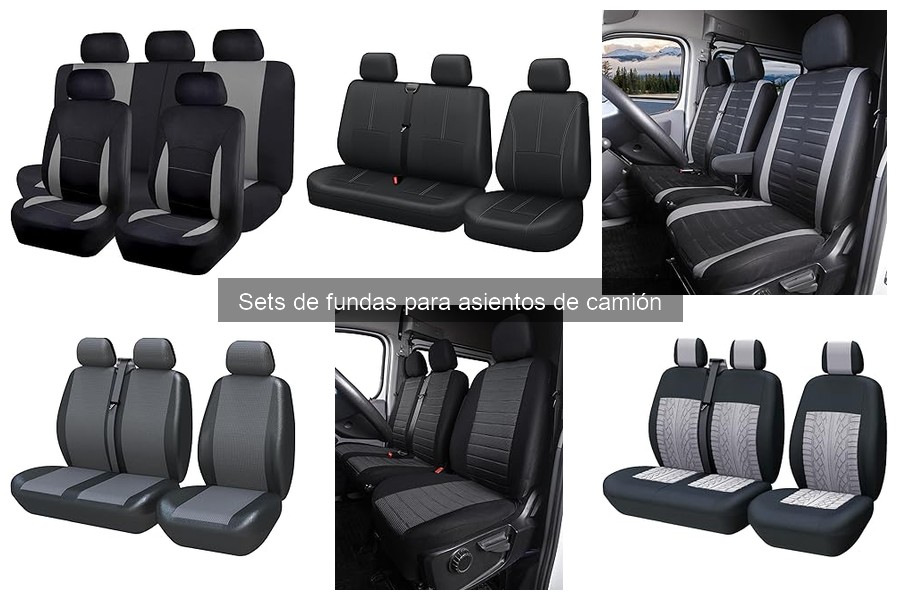 Alternativas a Sets de Fundas para Asientos de Camión