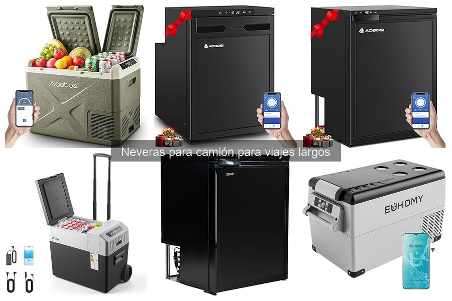 Alternativas económicas a neveras para camión en viajes largos