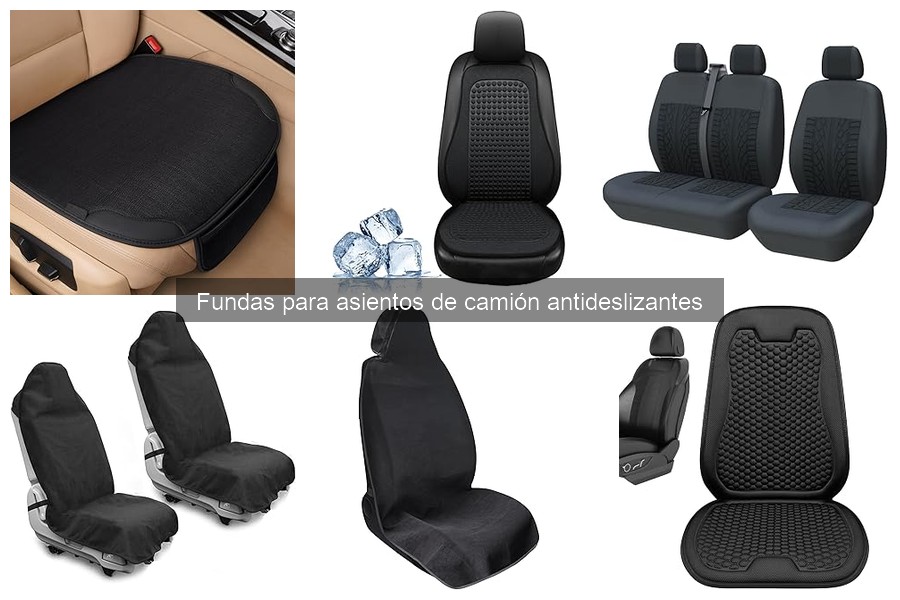 Alternativas efectivas a fundas antideslizantes para camiones