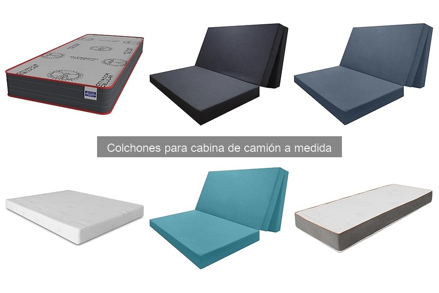 Alternativas innovadoras a colchones de cabina de camión