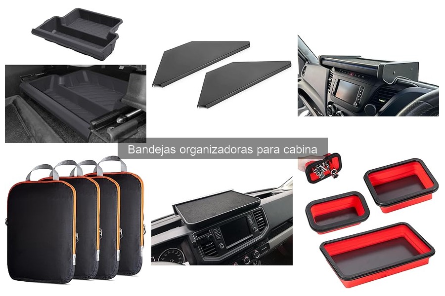 Beneficios de las bandejas organizadoras para conductores