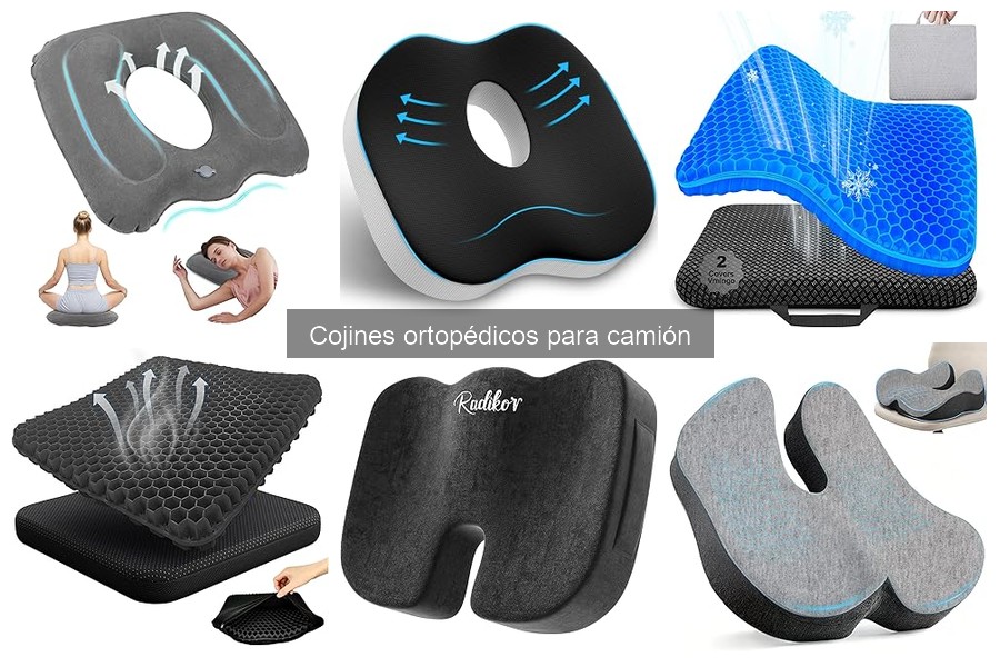 Beneficios de los Cojines Ortopédicos para Conductores de Camión