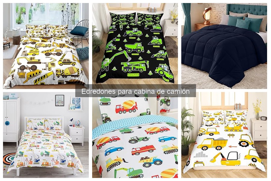 Características del Mejor Edredón para Cabina de Camión