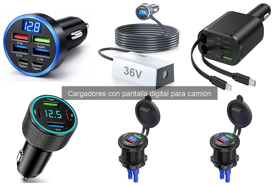 Cargadores con pantalla digital: Funcionalidades imprescindibles