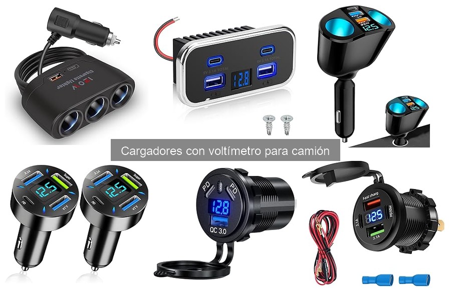 Causas del fallido cargador con voltímetro para camión