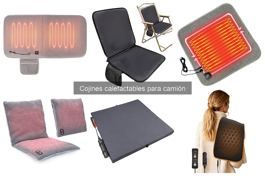 Cojines calefactables para camiones: Tipos y características