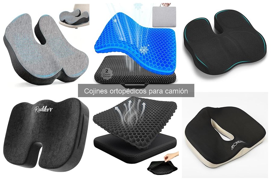 Cojines ortopédicos para camión: ¿Qué son y sus características?