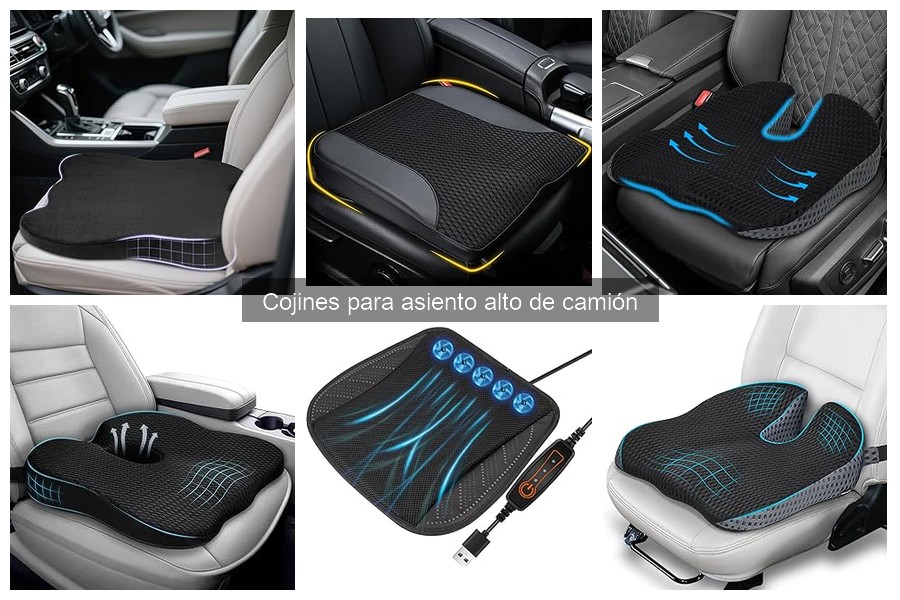 Cojines para Asiento Alto de Camión: Beneficios y Características