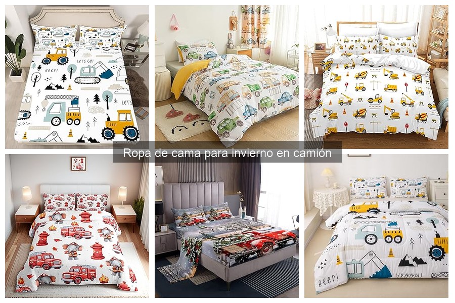 Cómo cuidar la ropa de cama de invierno en camiones
