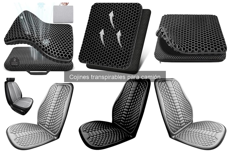 Cómo elegir el mejor cojín transpirable para tu camión