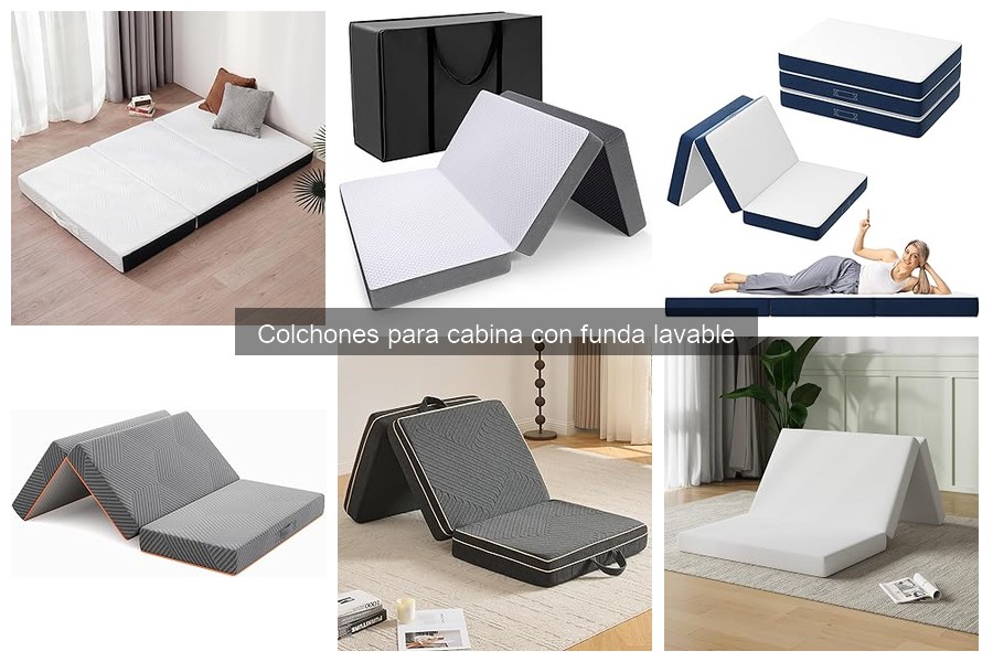 Cómo elegir el mejor colchón para cabina con funda lavable