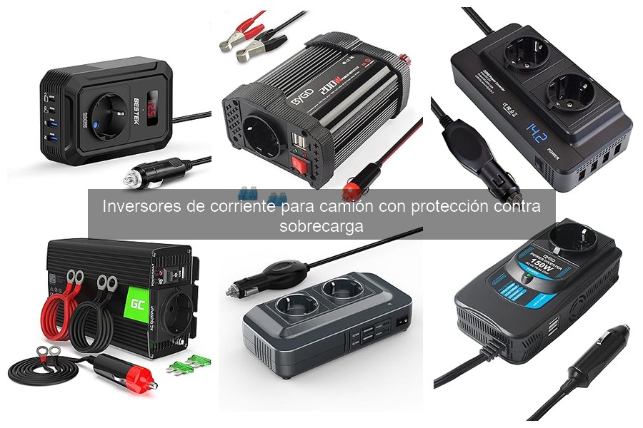 Cómo elegir el mejor inversor de corriente para camión