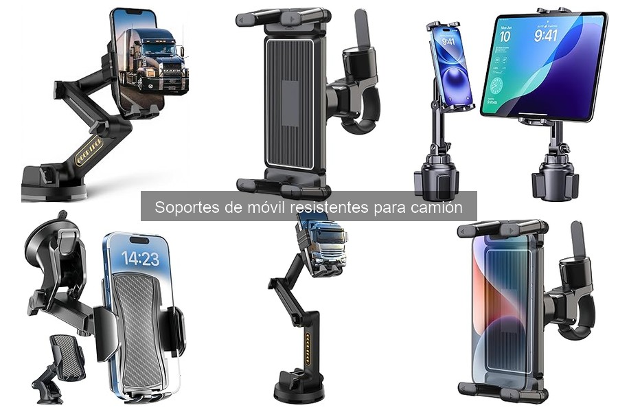 Cómo elegir el mejor soporte de móvil resistente para camión