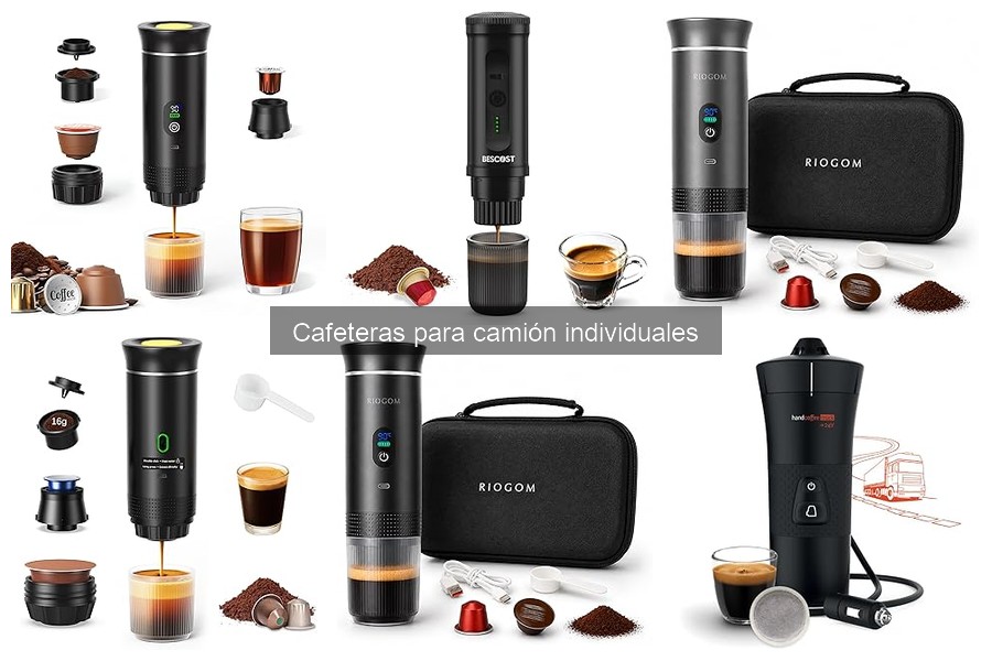 Cómo elegir la cafetera individual para tu camión