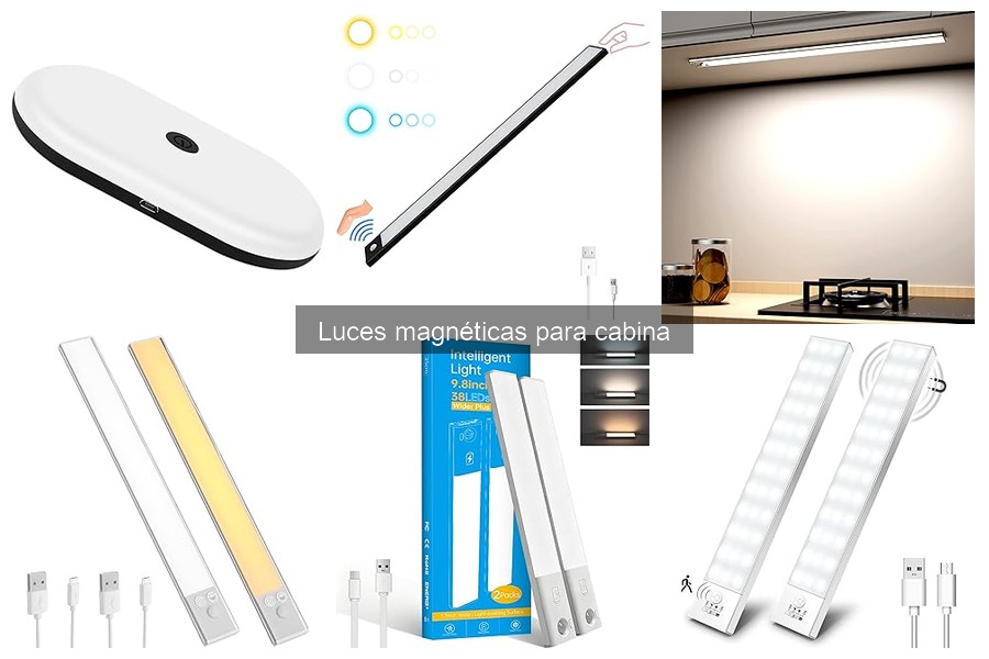 Cómo elegir la mejor luz magnética para tu cabina
