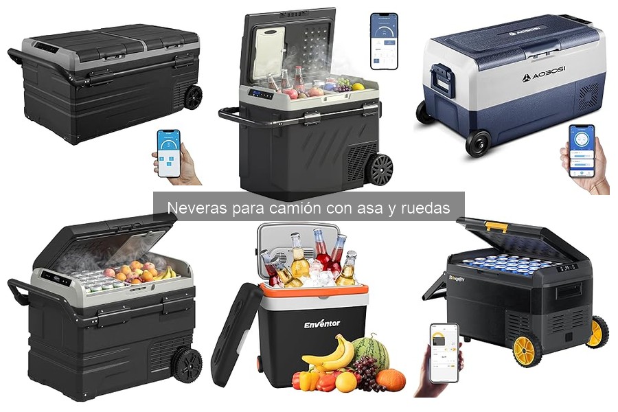 Cómo elegir la mejor nevera para camión con ruedas y asa