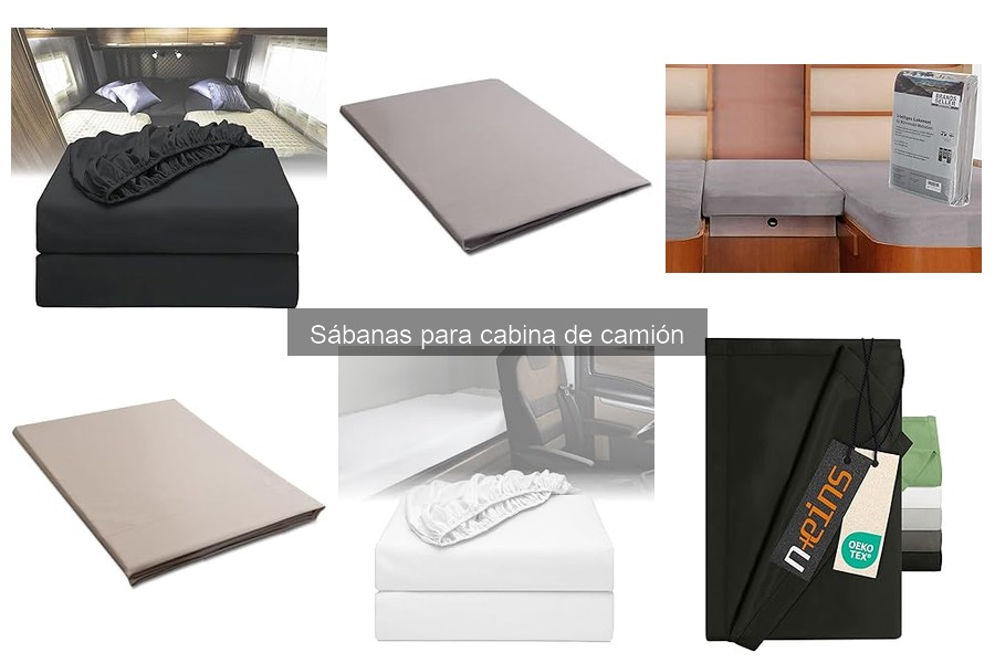 Cómo elegir las mejores sábanas para cabina de camión