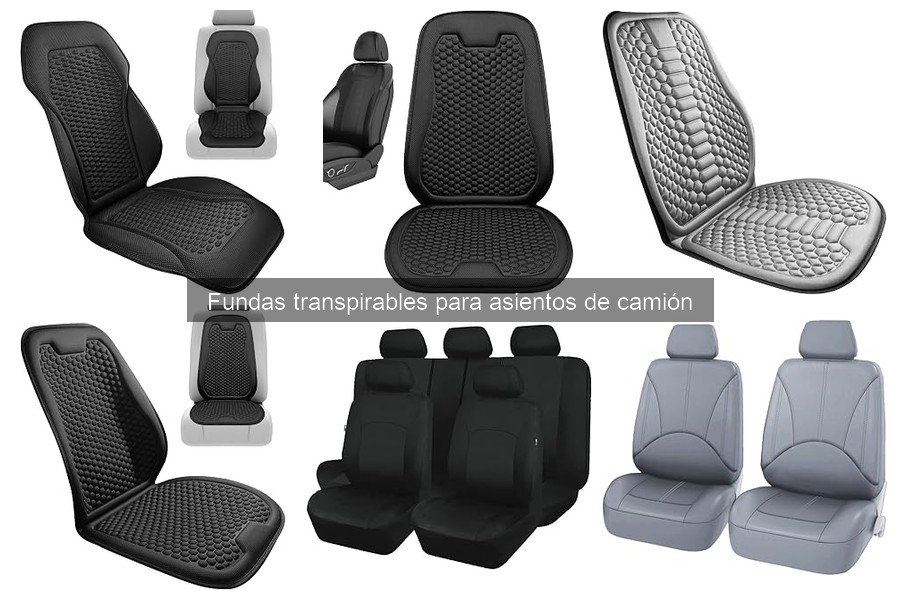 Cómo instalar fundas transpirables para asientos de camión
