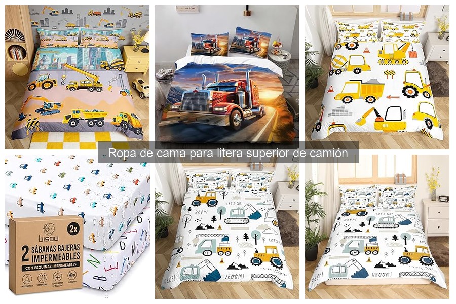 Cómo instalar ropa de cama en la litera superior de un camión