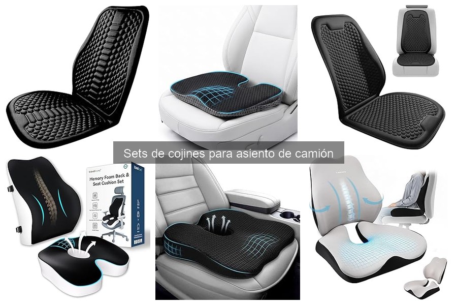 Cómo instalar sets de cojines en el asiento del camión