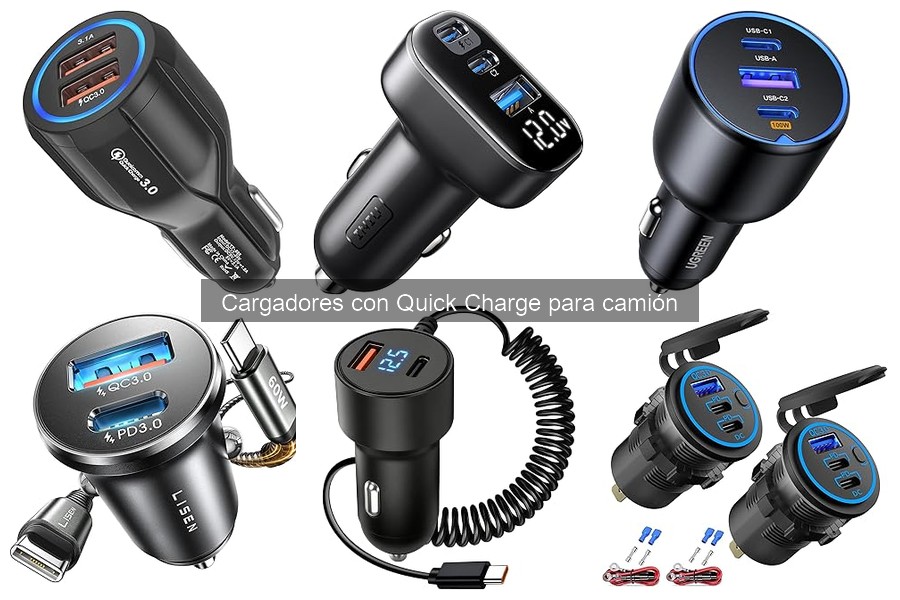 Cómo instalar un cargador Quick Charge en camiones