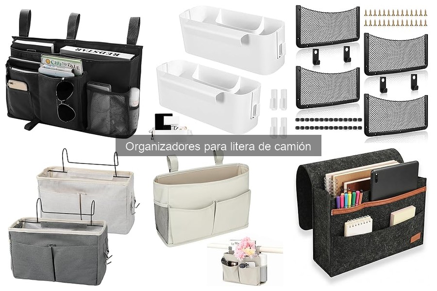 Cómo mantener organizadores para literas de camión