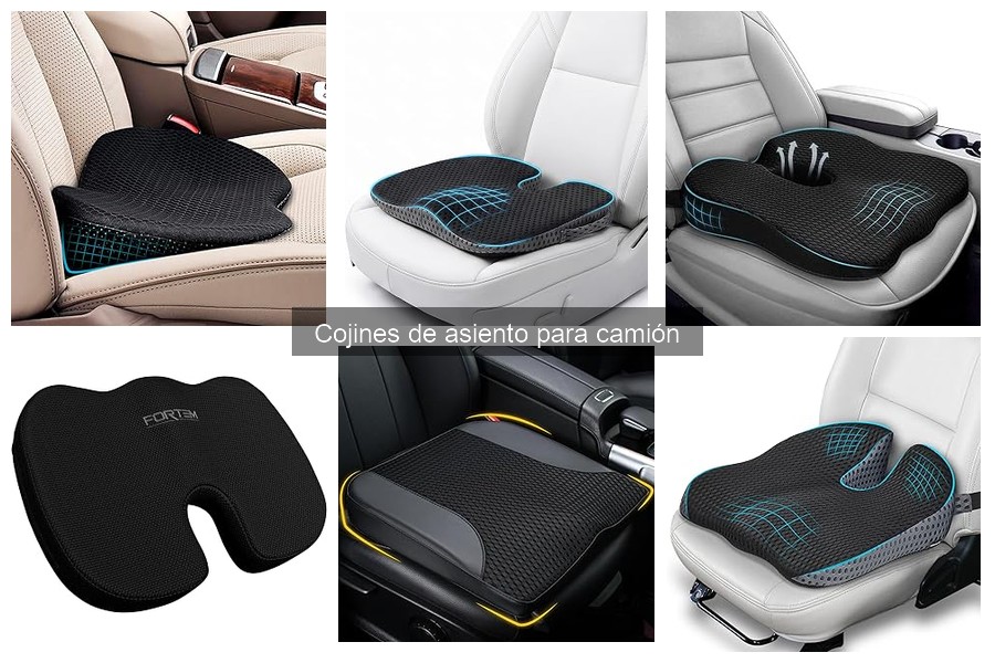 Cómo Mantener y Limpiar Cojines de Asiento para Camión