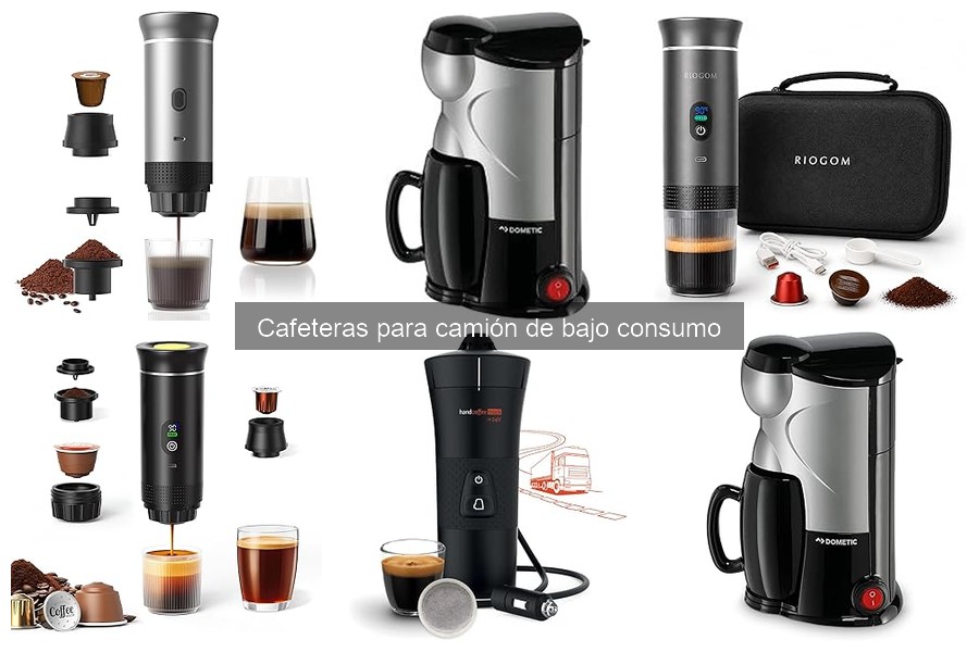 Cómo usar cafeteras de bajo consumo en tu camión