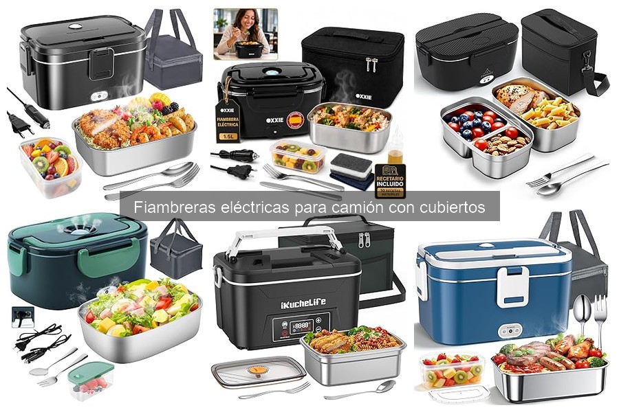 Cómo usar fiambreras eléctricas para camión | Guía práctica