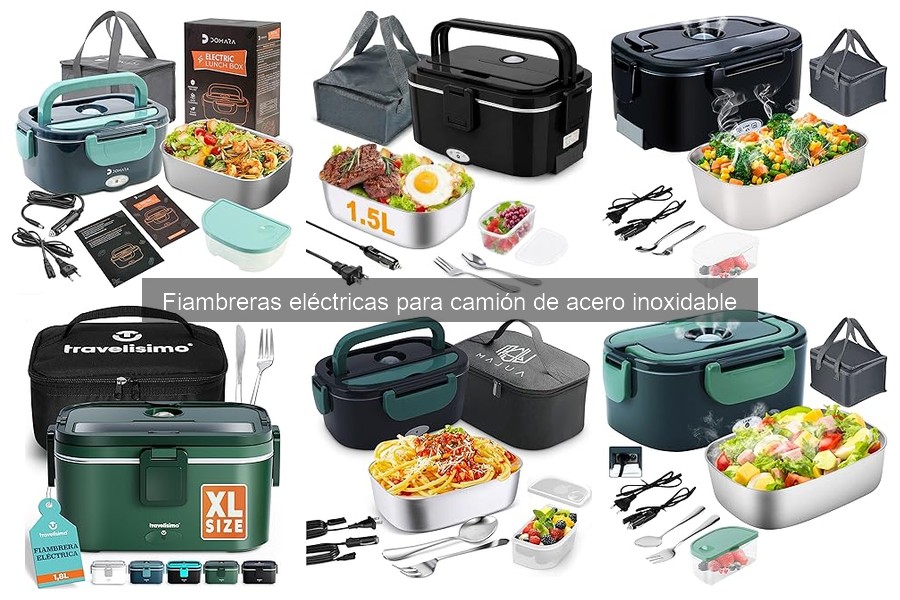 Cómo usar una fiambrera eléctrica de acero inoxidable