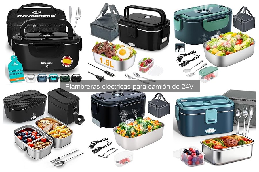 Cómo usar una fiambrera eléctrica para camión de 24V