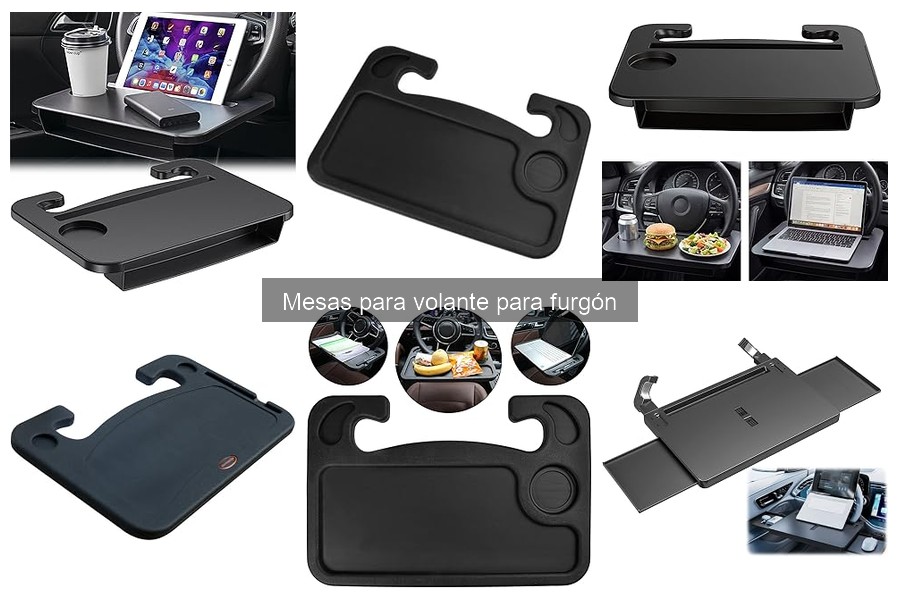 Cómo usar y montar una mesa para volante en un furgón