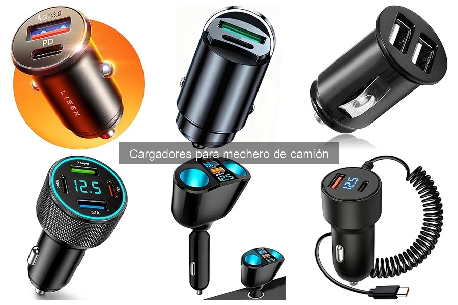 Comparativa: Cargadores para Mechero vs. Cargadores USB para Camiones