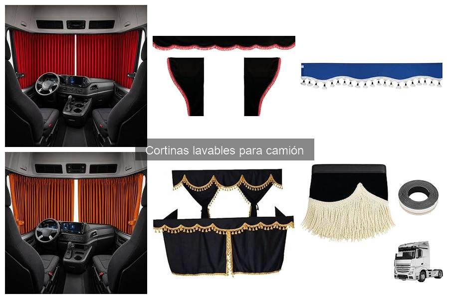 Comparativa: Cortinas Lavables vs No Lavables para Camiones